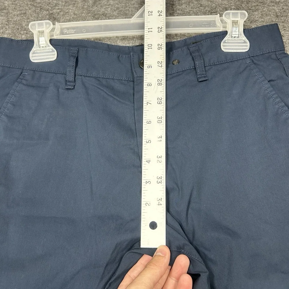 Rag & Bone Shorts Mens 30 blue Perry Paperweight Chino 9" inseam Preppy - Picture 6 of 9